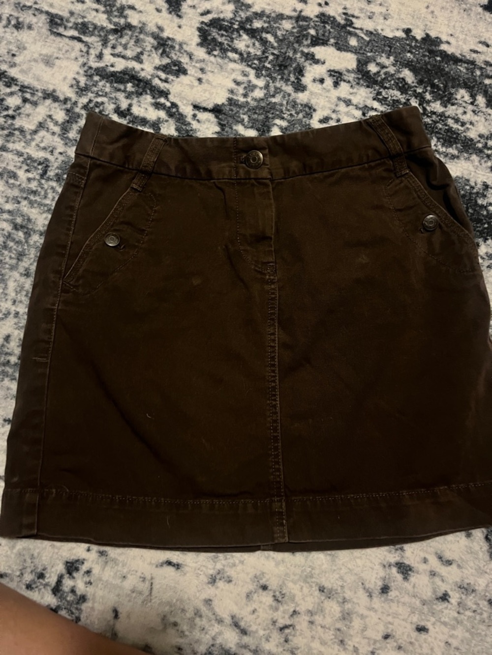 J. Crew Chocolate Brown Mini Skirt